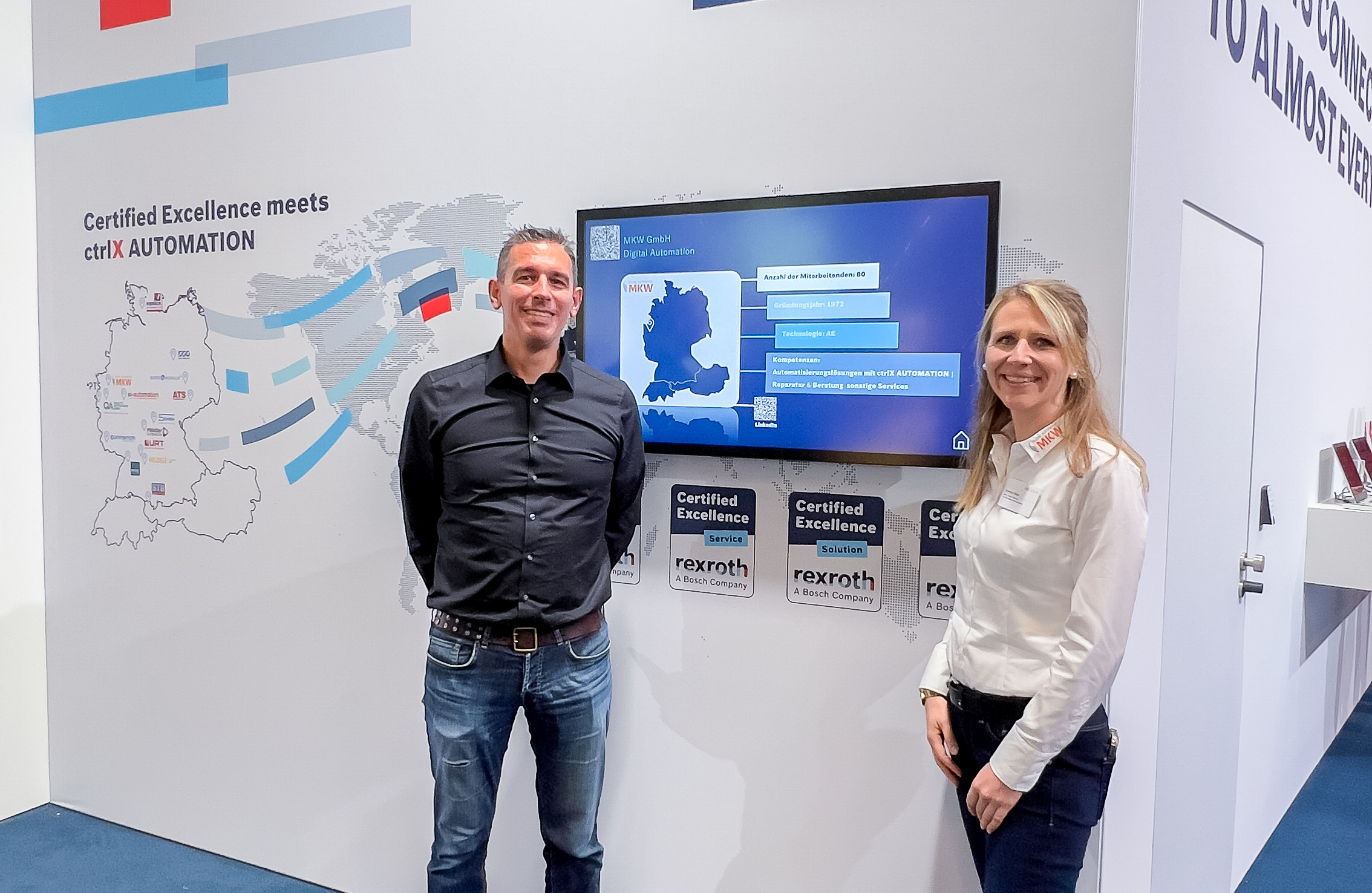 Bosch Rexroth CE-Partnertreffen im Rahmen der SPS 2023 in Nürnberg