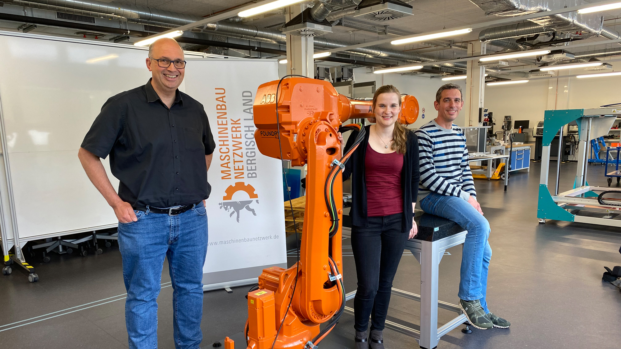 Ein starkes Team: Maschinenbau Netzwerk Bergisch Land